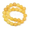 Natural Yellow Calcite Beads Strands GG-CBAA3AB-02-14mm-3