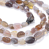 Natural Botswana Agate Beads Strands G-P433-20A-2