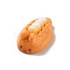 Opaque Resin Imitation Food Decoden Cabochons X-CRES-A058-01G-1