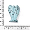 Synthetic Turquoise Angel Figurine DJEW-N006-01A-27-3