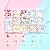 127.5G 15 Colors Baking Paint Glass Seed Beads SEED-FS0001-40-6