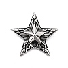 Retro 304 Stainless Steel Pendants STAS-Z095-01AS-1