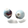 Vintage Style Glazed Ceramic Porcelain Beads PORC-H013-01-3