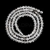 Natural Herkimer Diamond Beads Strands GG-NH0014-D03-3mm-4