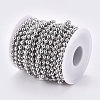304 Stainless Steel Ball Chains CHS-F009-01E-P-4
