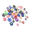 Mixed Color Handmade Polymer Clay Beads CLAY-MSMC003-02-1