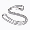 304 Stainless Steel Chains Necklaces NJEW-L167-11-P-2