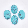 Synthetic Turquoise Cabochons TURQ-T003-01A-1