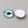 Glass Cabochons GLAA-WH0033-75E-10-2
