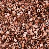 Opaque Picasso Cylinder Glass Beads SEED-Q039-06A-05-3