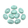 Synthetic Turquoise Cabochons LS-X-G-R415-14x10-44-1