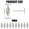 30Pcs Tibetan Style Alloy Connector Charms TIBE-FS0003-32-3