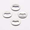 201 Stainless Steel Chain Tabs STAS-I097-034P-1