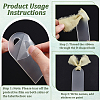 2 Bags 2 Styles Blank Arch Acrylic Hanging Seat Signs AJEW-WA0001-98-4