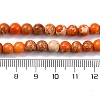 Dyed Natural Regalite/Imperial Jasper/Sea Sediment Jasper Beads Strands G-B124-C02-08-3