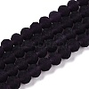 Transparent Glass Beads Strands EGLA-A044-T6mm-MD15-1