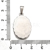 304 Stainless Steel Pendants STAS-B086-09G-P-3