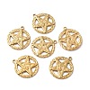 304 Stainless Steel Pendants STAS-WH0029-57G-1