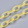 Handmade Transparent ABS Plastic Cable Chains KY-S166-001H-4