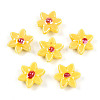 Handmade Porcelain Beads Strands PORC-N008-10I-1