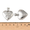 316 Stainless Steel Locket Pendants LS-STAS-K321-13P-3