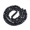 Baking Paint Glass Beads Strands DGLA-N003-8mm-A10-2