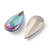 Glass Rhinestone Cabochons RGLA-L029-04B-BBLA-2