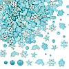 210Pcs 7 Styles Synthetic Turquoise Beads G-NB0005-44-1