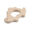 Natural Beech Wooden Baby Teething Toys WOOD-U003-16-2