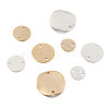 48Pcs 8 Styles Brass Connector Charms KK-TA0001-12-12