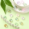 35Pcs Transparent Spray Painted Glass Beads GLAA-YW0001-72-5