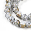 Baking Paint Glass Beads X1-DGLA-N003-10mm-B01-4