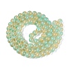 Acrylic Imitation Cat Eye Beads Strands OACR-Q197-01C-10-2