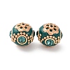 Handmade Resin Indonesia Beads IPDL-S054-008A-01KCG-1