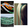 2 Strands Natural Chrysocolla and Lapis Lazuli Beads Strands G-GO0001-38B-6