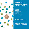 Glass Cabochons GLAA-WH0015-44E-2