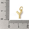 Rack Plating Brass with ABS Plastic Imitation Pearl Charms KK-B092-30Y-G-3