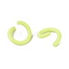 Spray Painted Iron Open Jump Rings IFIN-T017-04B-28-3