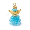 Glass Pendants PALLOY-MZ01015-3