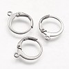 316 Surgical Stainless Steel Leverback Earring Findings STAS-F041-47-P-1