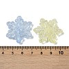Transparent Crackle Acrylic Beads X-OACR-B031-05-3