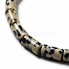 Natural Dalmatian Jasper Beads Strands G-I326-07-4