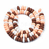 Handmade Polymer Clay Beads Strands CLAY-N008-008S-7