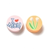 Mother's Day Handmade Polymer Clay Beads CLAY-B003-19-2