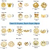 Iron & Brass & Alloy Bead Caps IFIN-SC0001-10-2