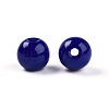 Opaque Solid Color Glass Beads X1-GLAA-N007-6mm-A03-2