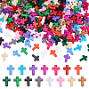300Pcs 15 Colors Opaque Acrylic Beads SACR-UN0001-04-1