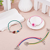 30Pcs Korean Waxed Polyester Cord Bracelet Making YC-TADJ0001-02A-5