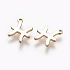 304 Stainless Steel Charms STAS-L227-001G-2