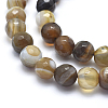 Natural Agate Beads G-J371-14-10mm-3